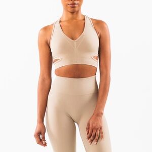 Alphalete linen medium stratus bra